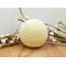 Handmade Honeysuckle Bath Bomb. Pure essential oil scented. Shrink wrapped and labeled.